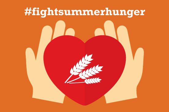 Logo of the Fight Summer Hunger campaign