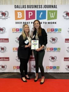 All Medical Personnel Named a 2021 Best Places to Work in North Texas for the Fourth Time 1 2021 Dallas Business Journal Best Places to Work Awards Ceremony