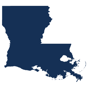 Louisiana map