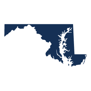 Maryland map