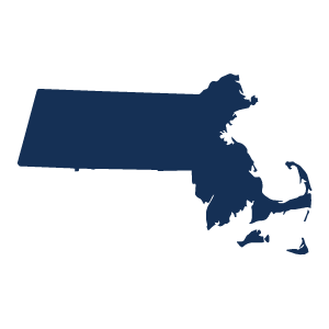 Massachusetts map