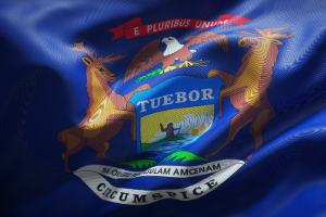 Michigan flag
