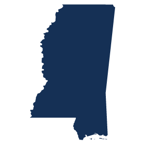 Mississippi map
