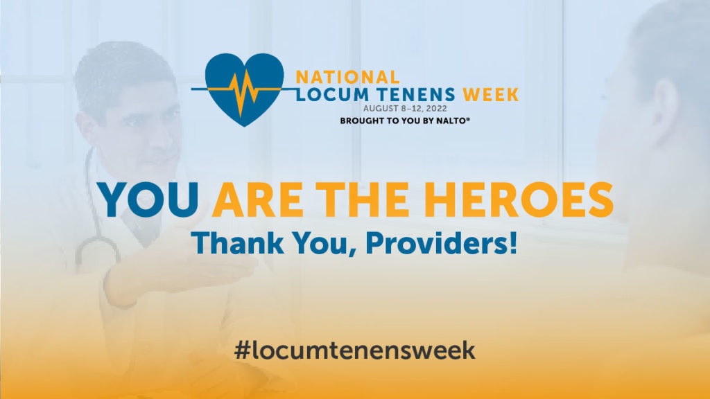 National Locum Tenens Week