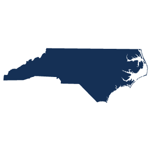 North Carolina map