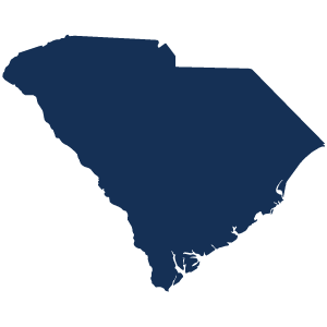 South Carolina map