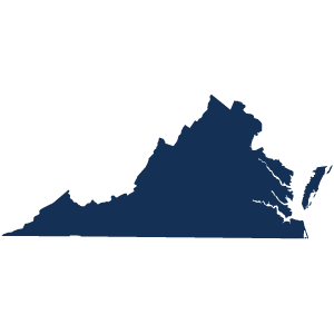 Virginia map